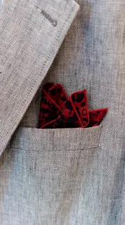 1. Pocket Sq - Lava thumbnail