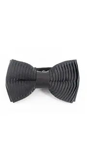 Bow Tie - Black Flower thumbnail